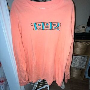 Bravado 1992 Graphic Long Sleeve Shirt - Orange